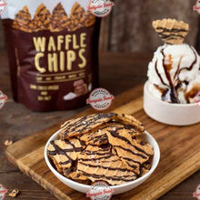 Waffle Mill Waffle Chips Dark Chocolate And Sea Salt - 80g