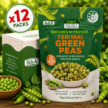 DJ&A Teriyaki Green Peas - 75g x12 (BULK)