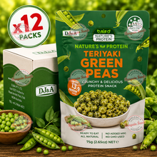 DJ&A Teriyaki Green Peas - 75g x12 (BULK)