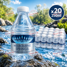 Melbourne Natural Spring Water - 250ml x20 (BULK)