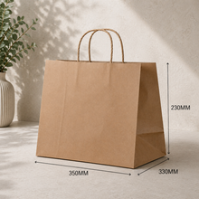 Kraft Uber Bags Large - 150pcs (BULK)
