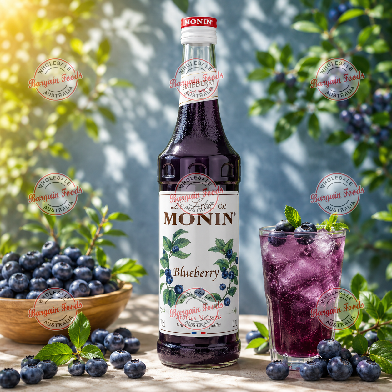 Monin Blueberry Syrup - 700ml