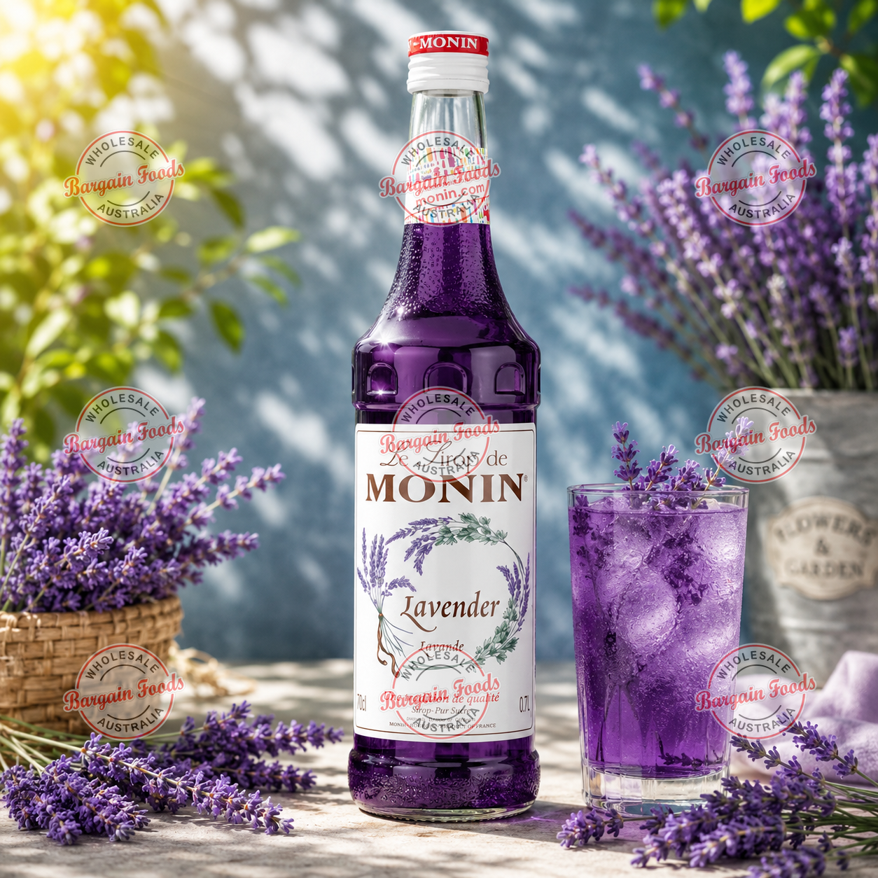 Monin Lavender Syrup - 700ml
