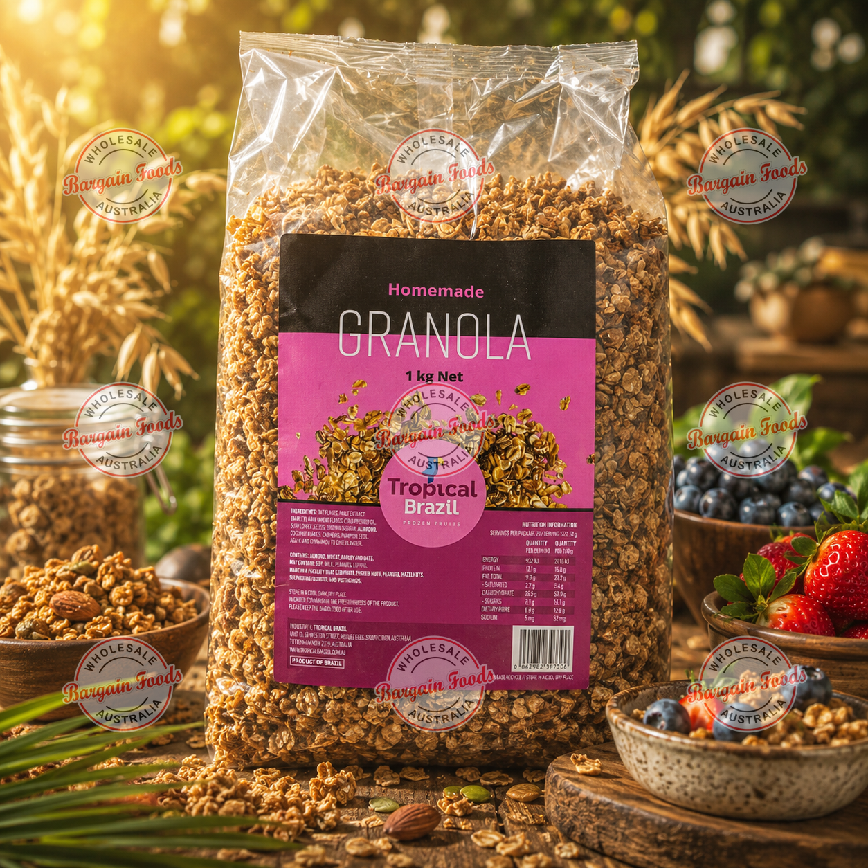 Tropical Brazil Granola - 1kg