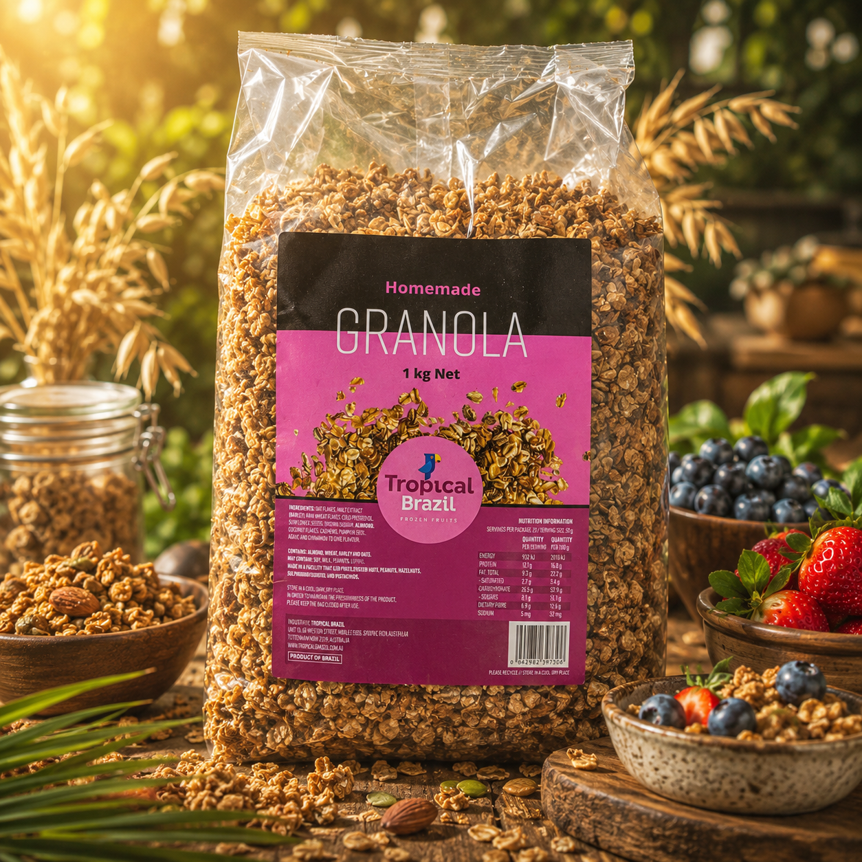 Tropical Brazil Granola - 1kg