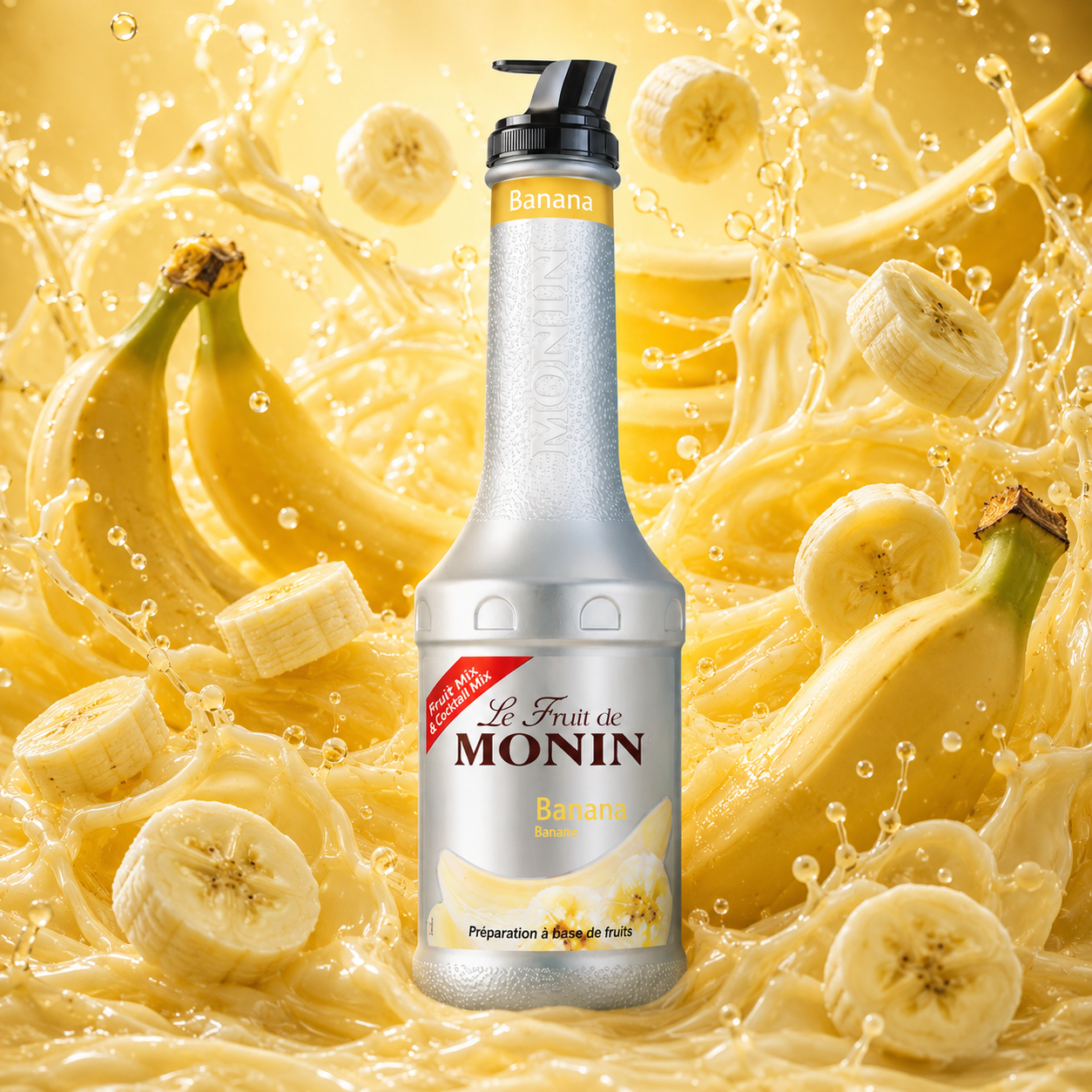 Monin Banana Puree - 1L