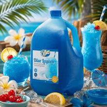 Edlyn Granita Blue Lagoon Flavoured Slurpee Mix Syrup - 4L