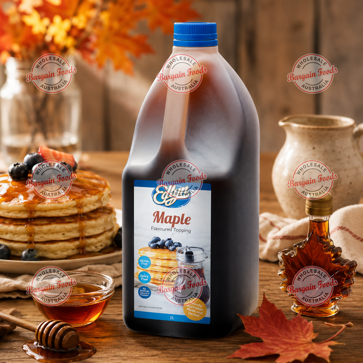 Edlyn Maple Flavoured Syrup - 3L