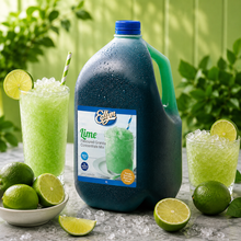 Edlyn Granita Lime Flavoured Slurpee Mix Syrup - 4L