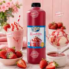Edlyn Strawberry Flavoured Topping - 1L