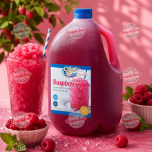 Edlyn Granita Raspberry Flavoured Slurpee Mix Syrup - 4L