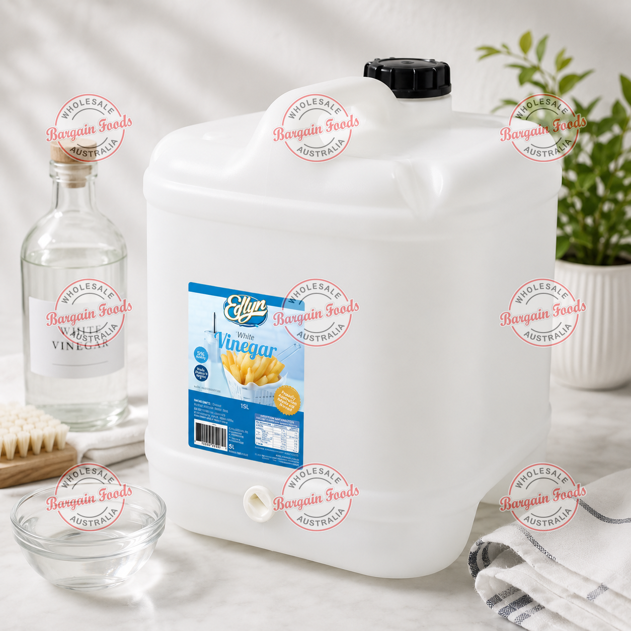 Edlyn White Vinegar - 20L