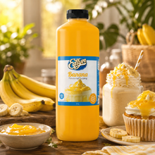 Edlyn Banana Flavoured Topping - 1L