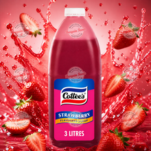Cottees Strawberry Topping Sauce - 3L