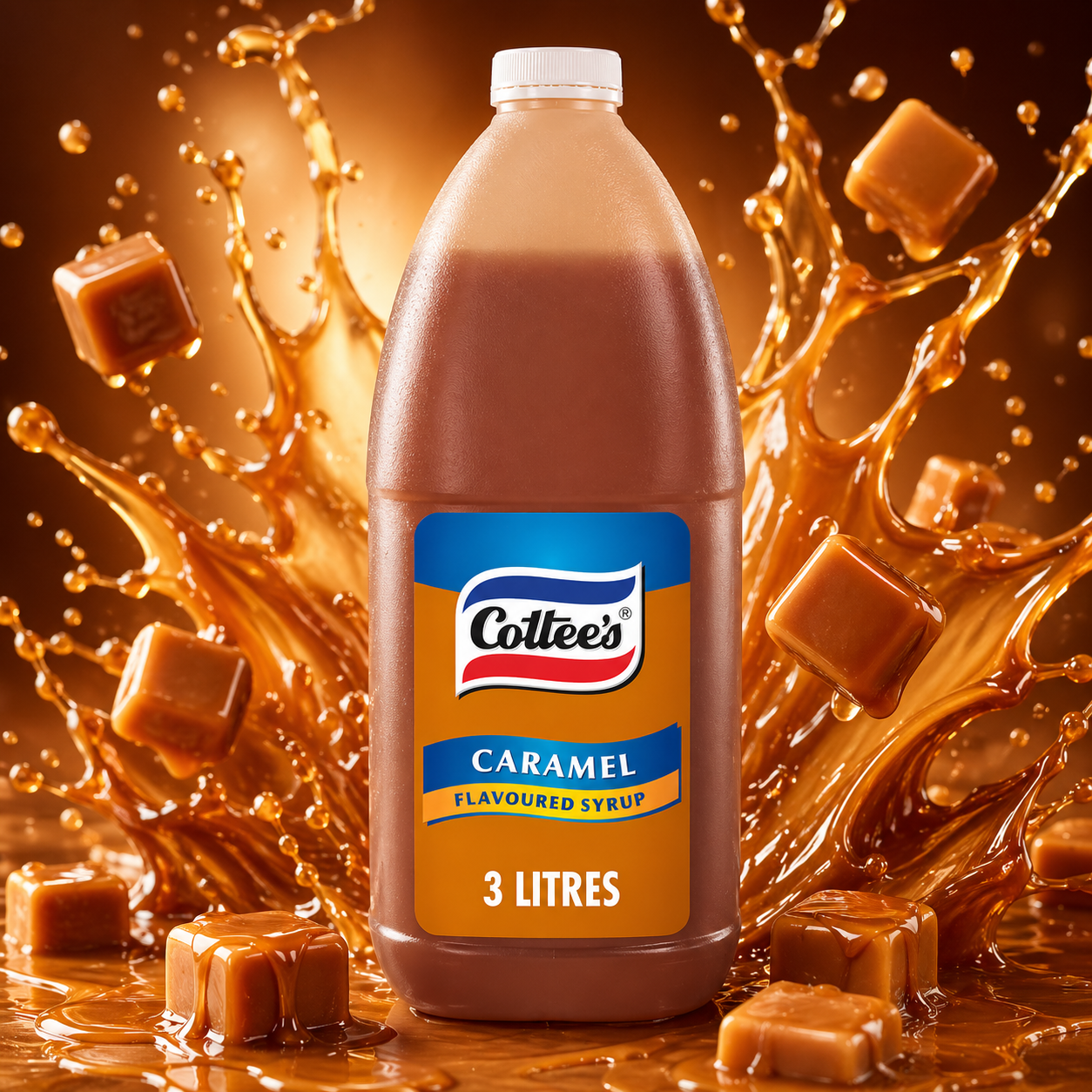 Cottees Caramel Topping Sauce - 3L