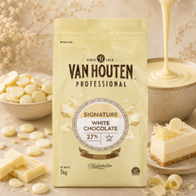 Van Houten Couverture 27% White Chocolate Melts - 1kg