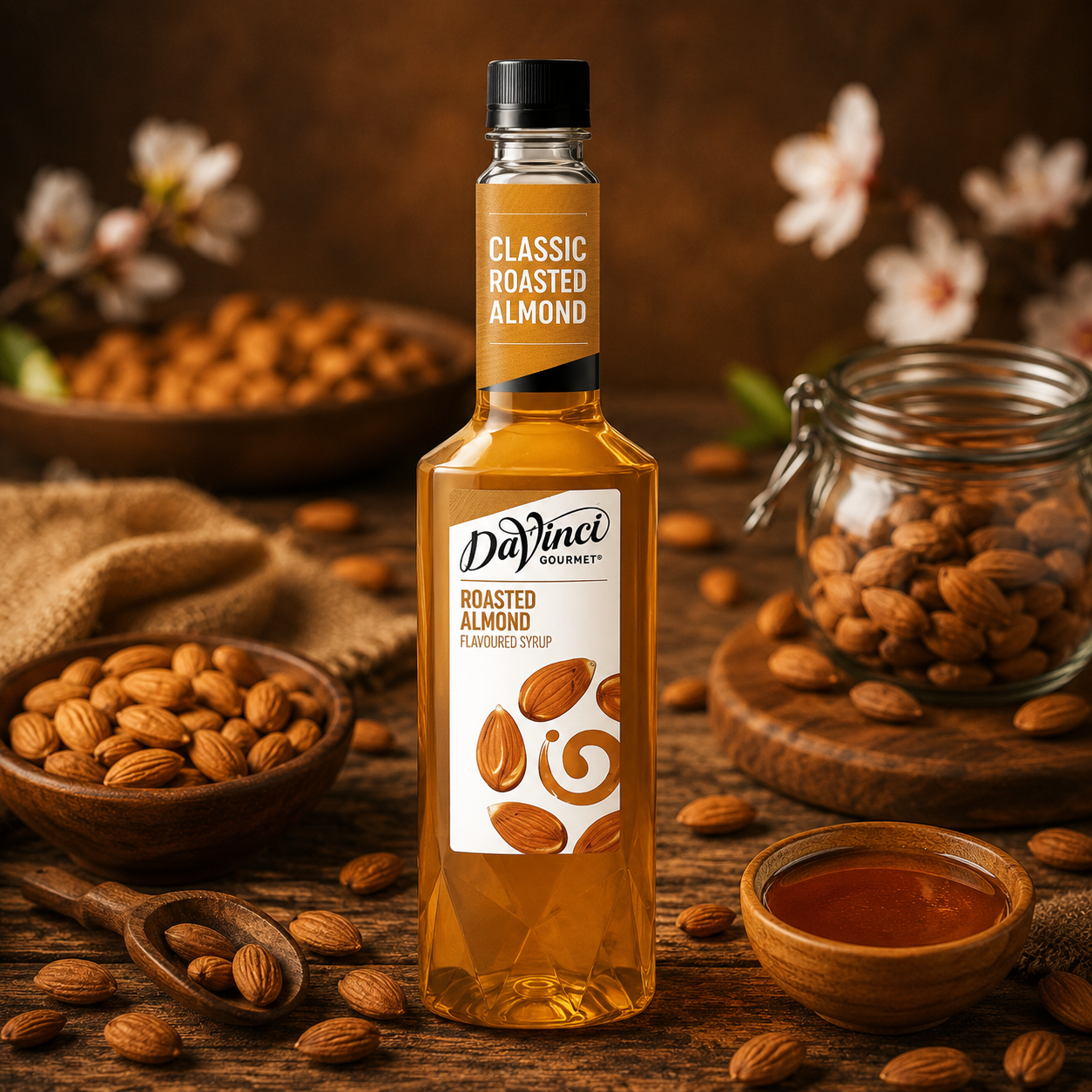Davinci Roasted Almond Syrup - 750mL