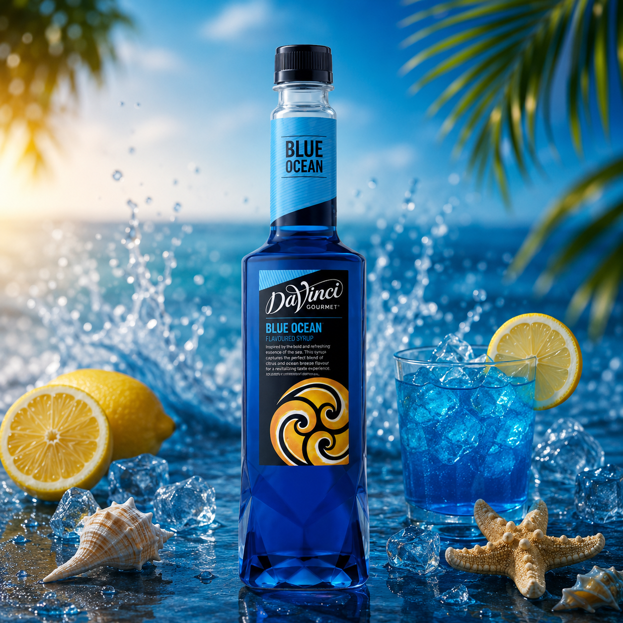 Davinci Blue Ocean Syrup - 750mL