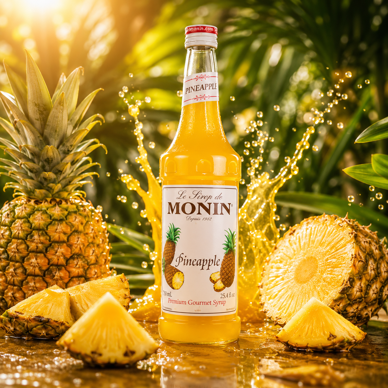 Monin Pineapple Syrup - 700ml