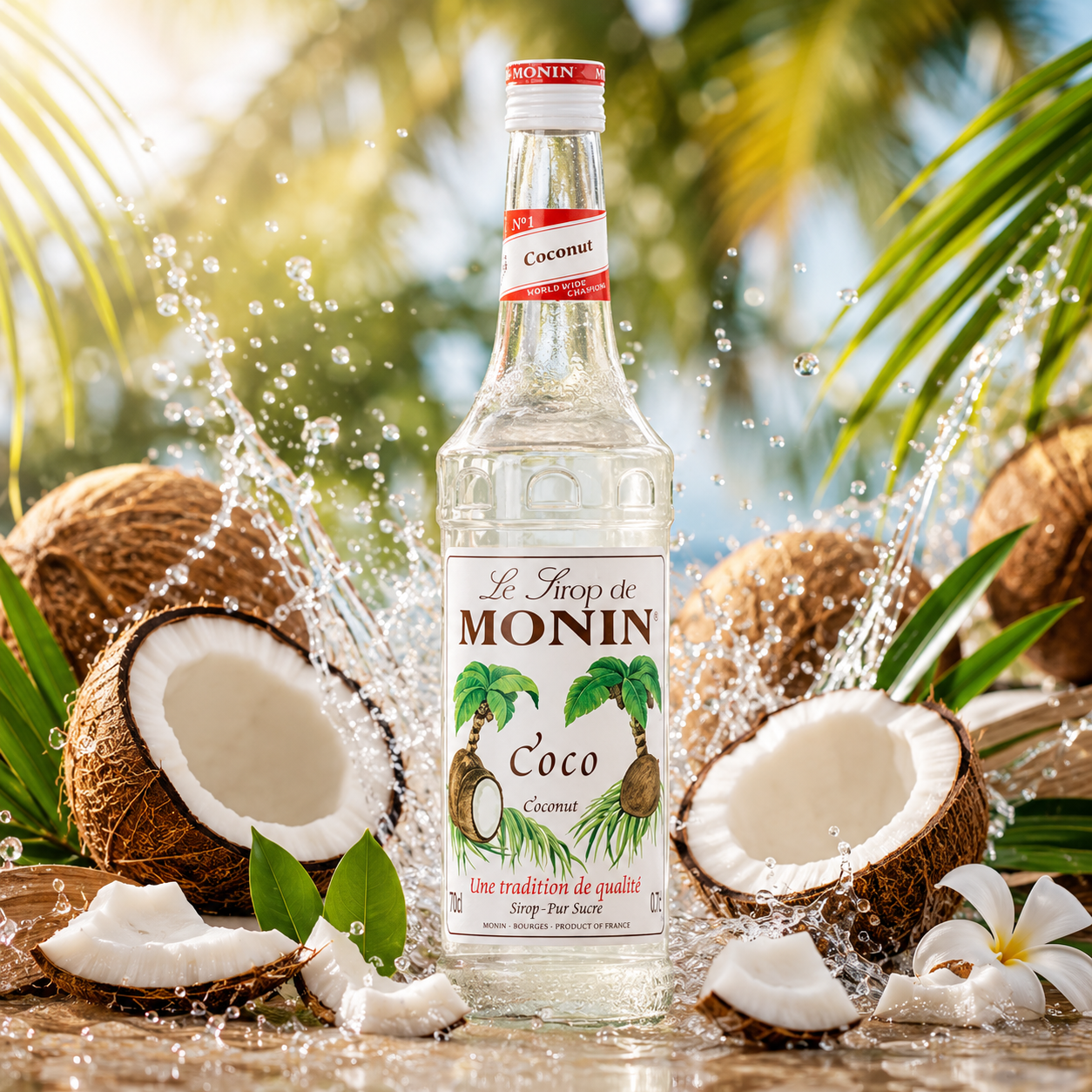 Monin Coconut Syrup - 700ml