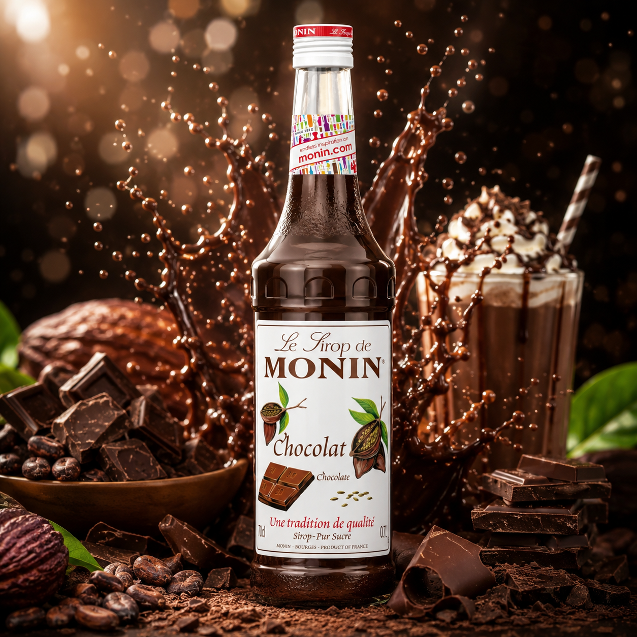 Monin Chocolate Syrup - 700ml