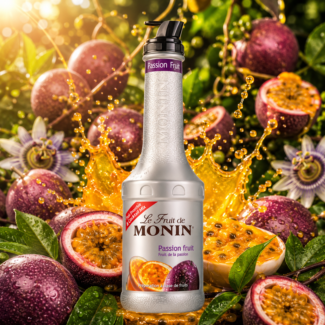 Monin Passionfruit Puree - 1L