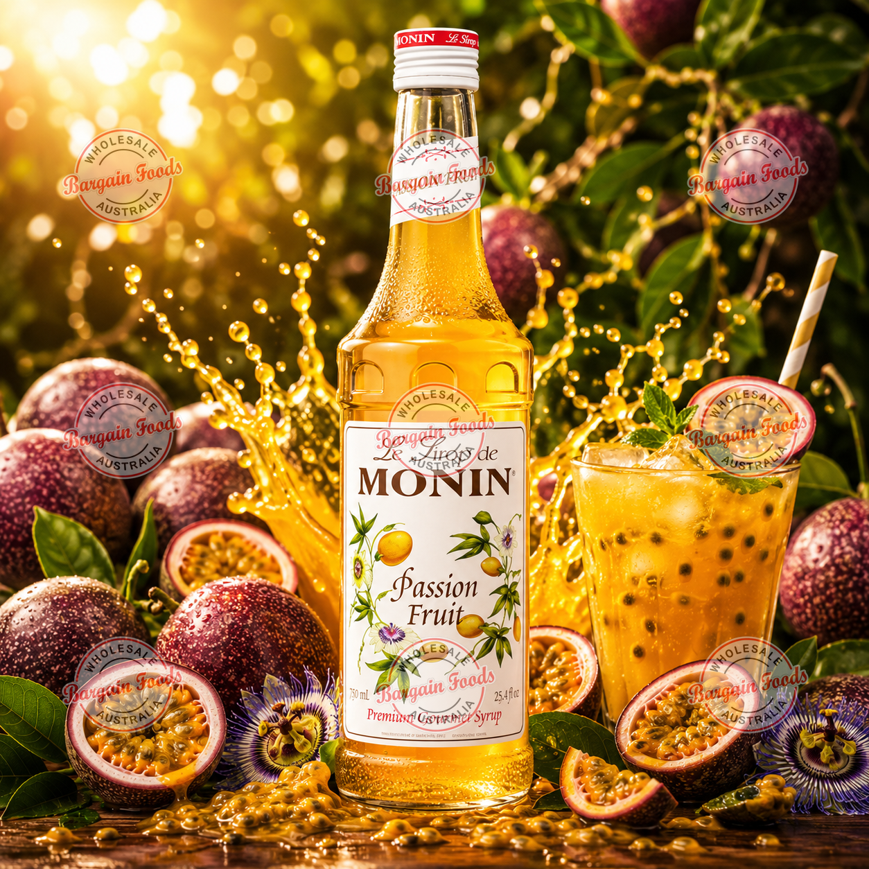 Monin Passionfruit Syrup - 700ml