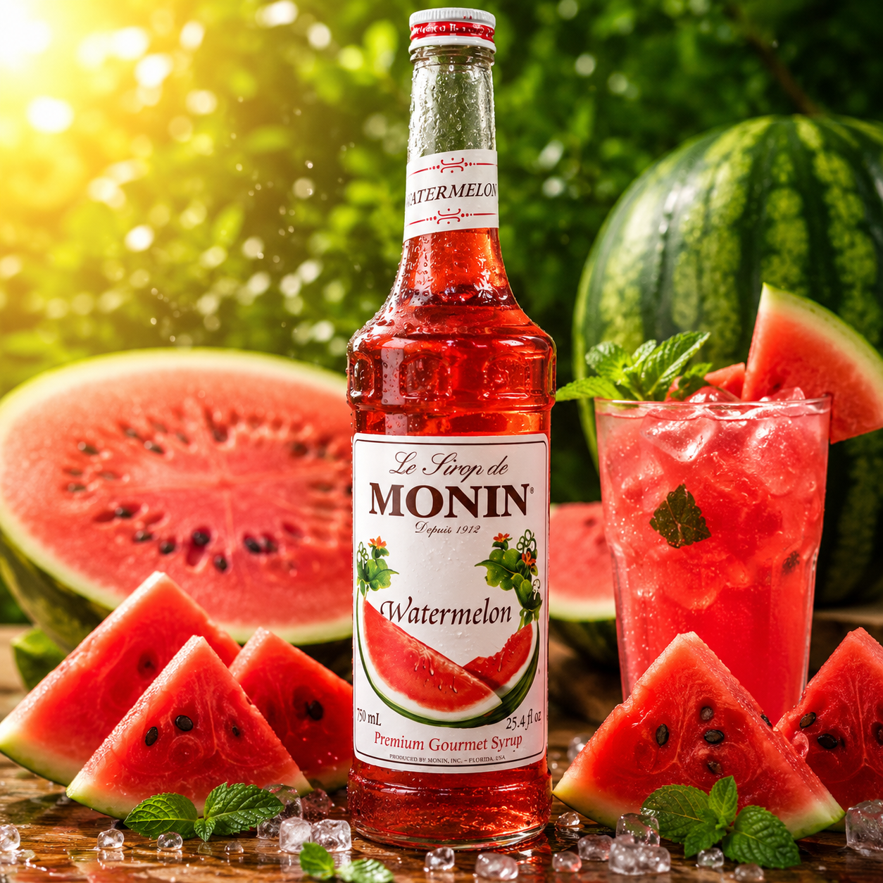 Monin Watermelon Syrup - 700ml