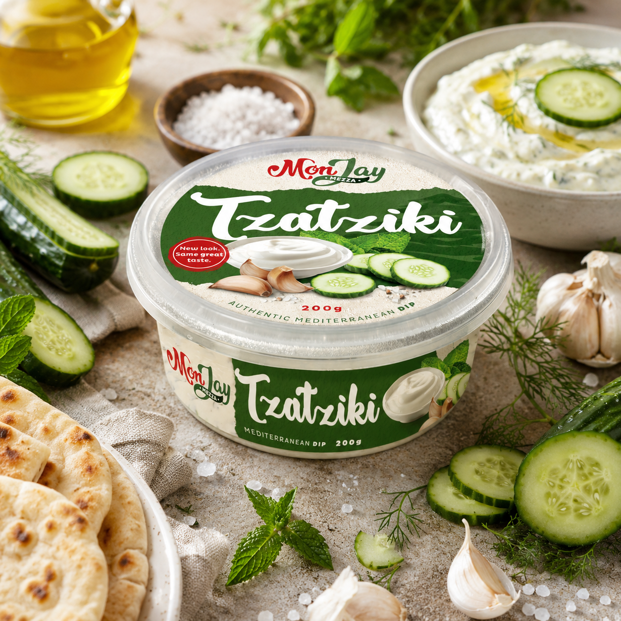 Monjay Mezza Tzatziki Dip - 200g