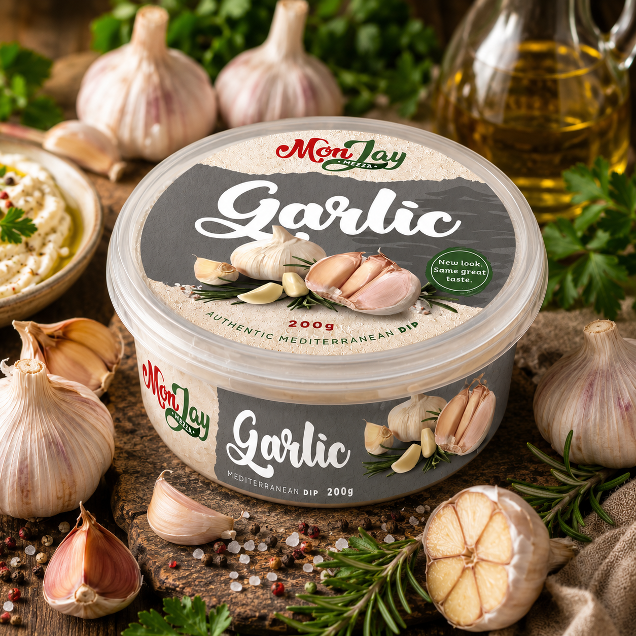 Monjay Mezza Garlic Dip - 200g
