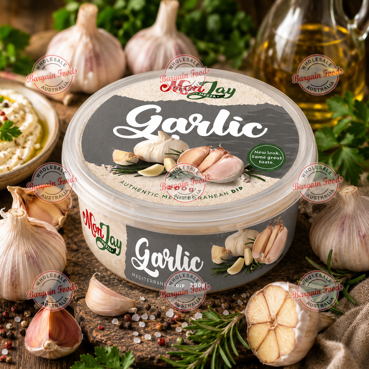 Monjay Mezza Garlic Dip - 200g