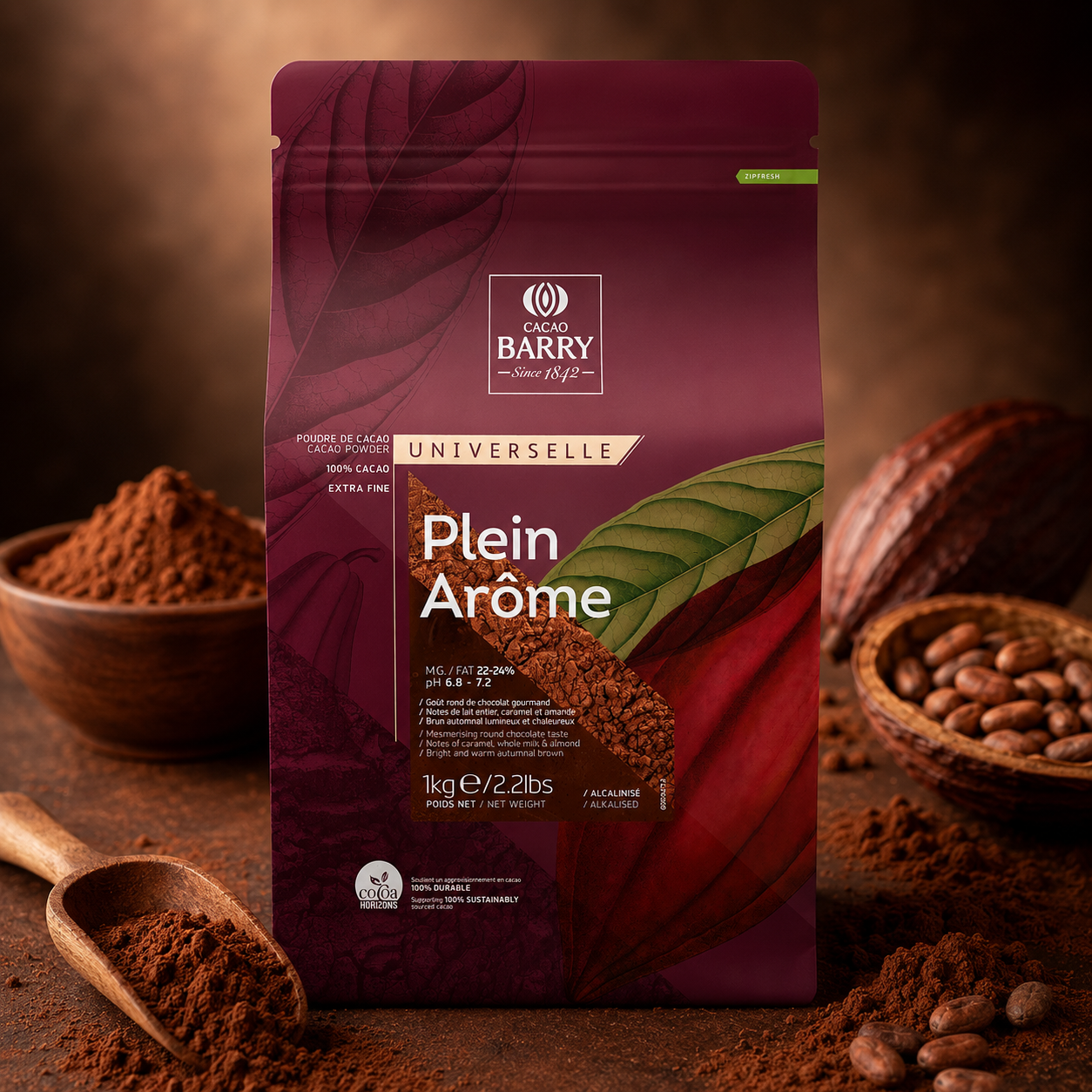 Cacao Barry Cocoa Powder - 1kg