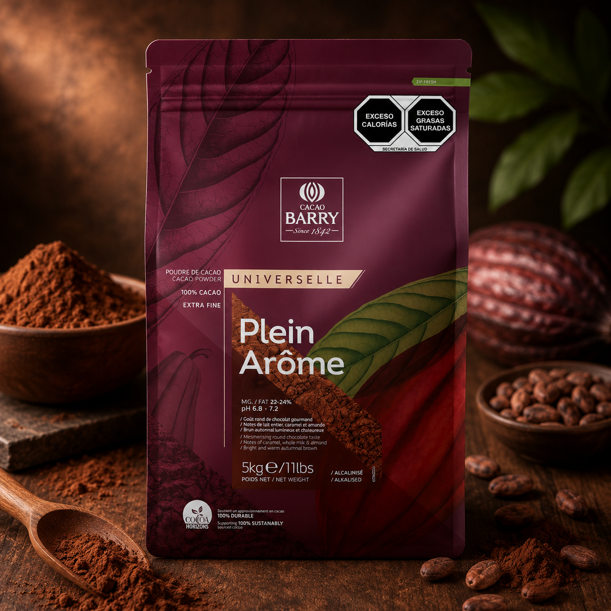 Cacao Barry Cocoa Powder - 5kg