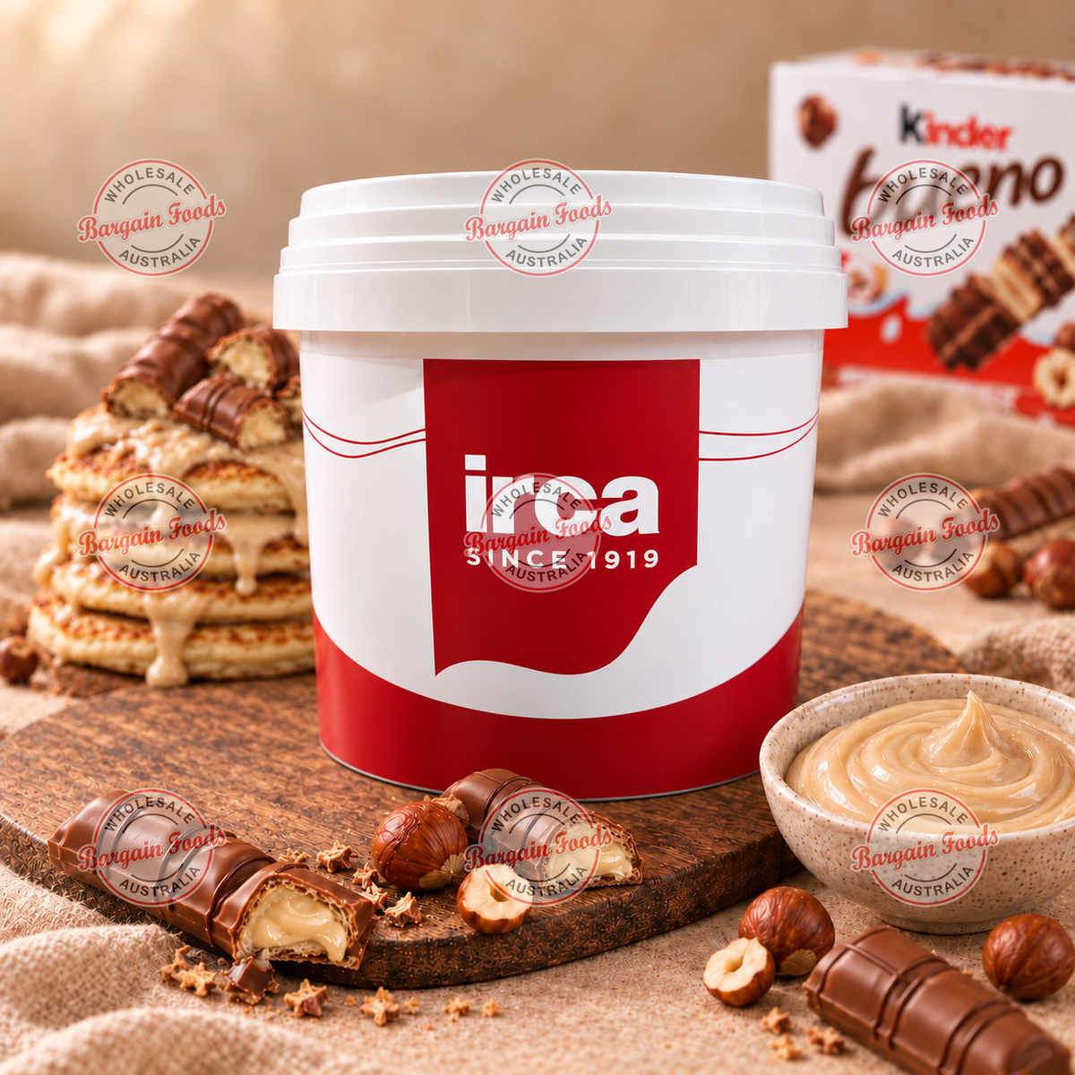 Irca Nocciolata Bianca Spread - 5kg (Like Bueno)