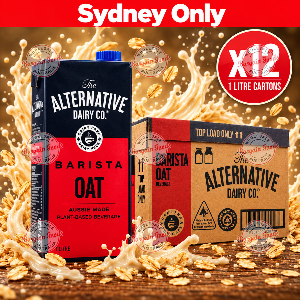 Alternative Oat Milk - 1L x12 (BULK)