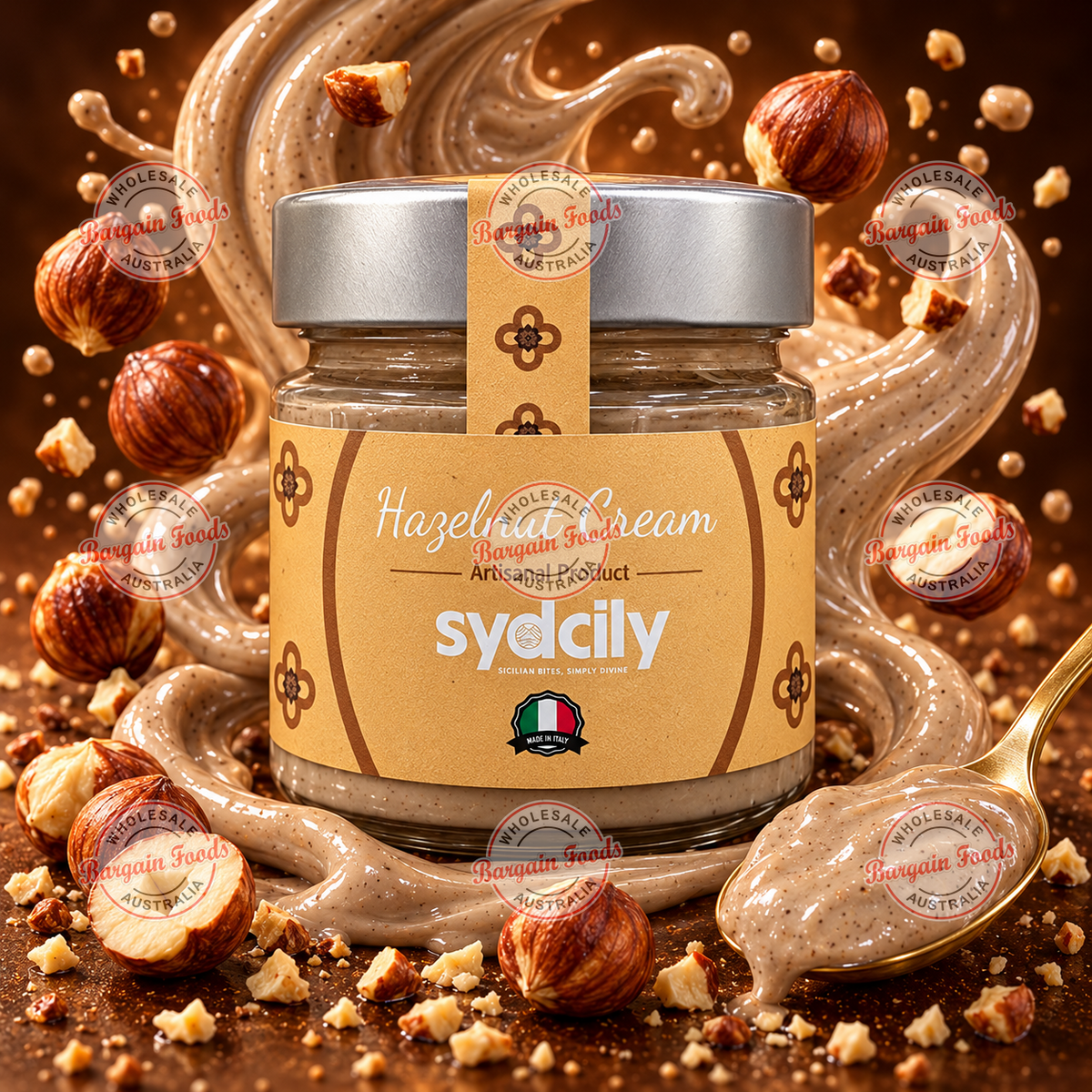 Sydcily Hazelnut Cream - 220g (Like Bueno)
