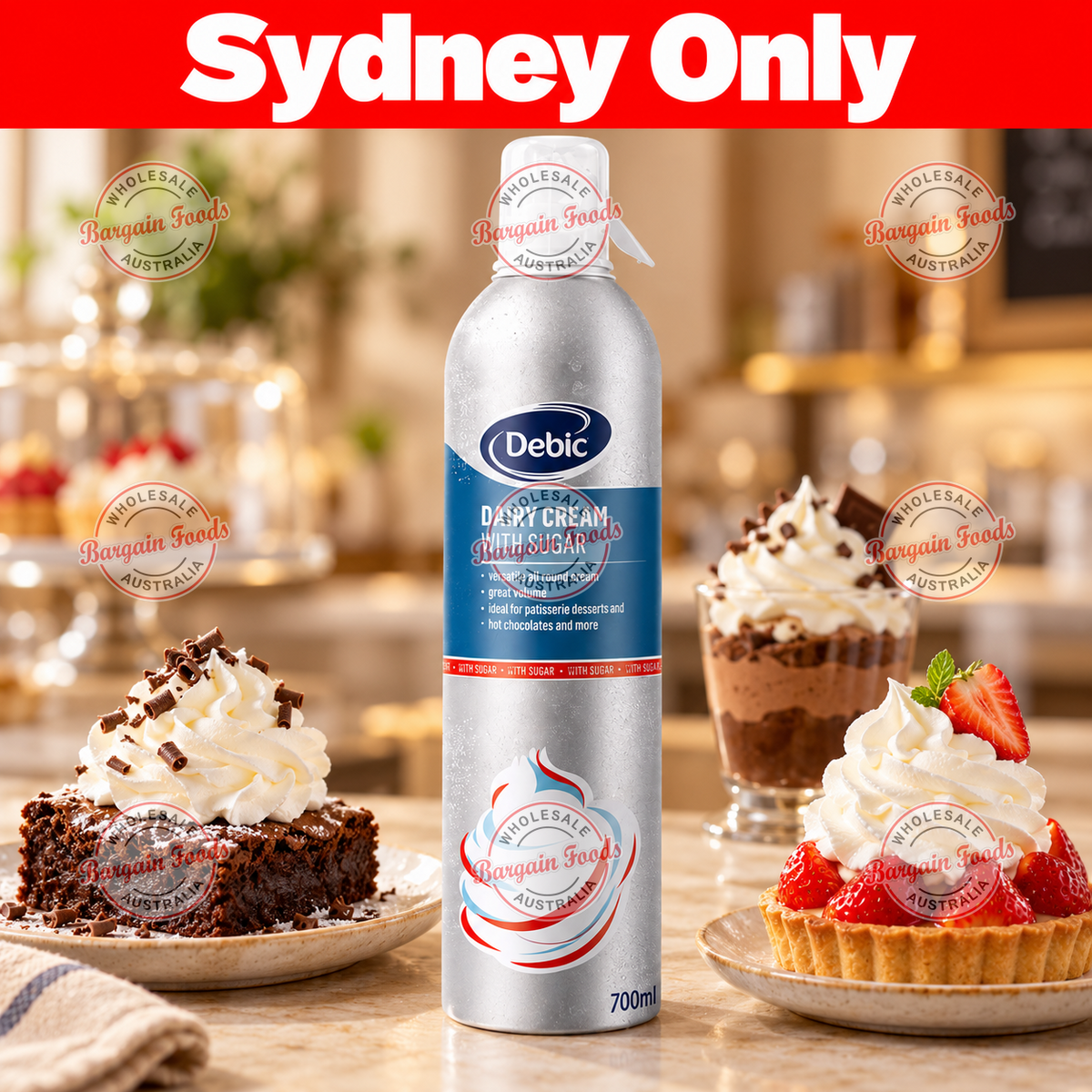 Debic Whipped Cream - 700ml