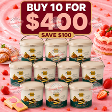 Master Martini Gran Fragola Strawberry Cream Spread - 5kg (BULK BUNDLE OF x10) BB 07/2026 + 3 Month Extension From Manufacture