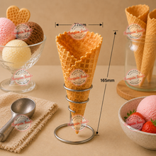 Altimate Natural Waffle Cones Size D - 156pcs (BULK)