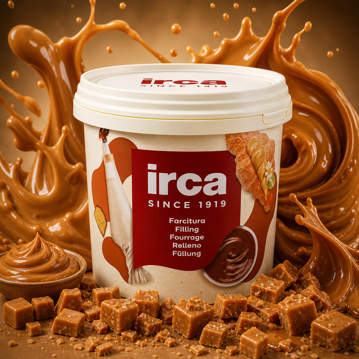Irca Toffee Caramel Spread - 5kg (Like Werthers)