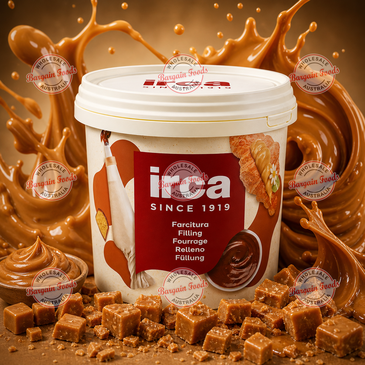 Irca Toffee Caramel Spread - 5kg (Like Werthers)