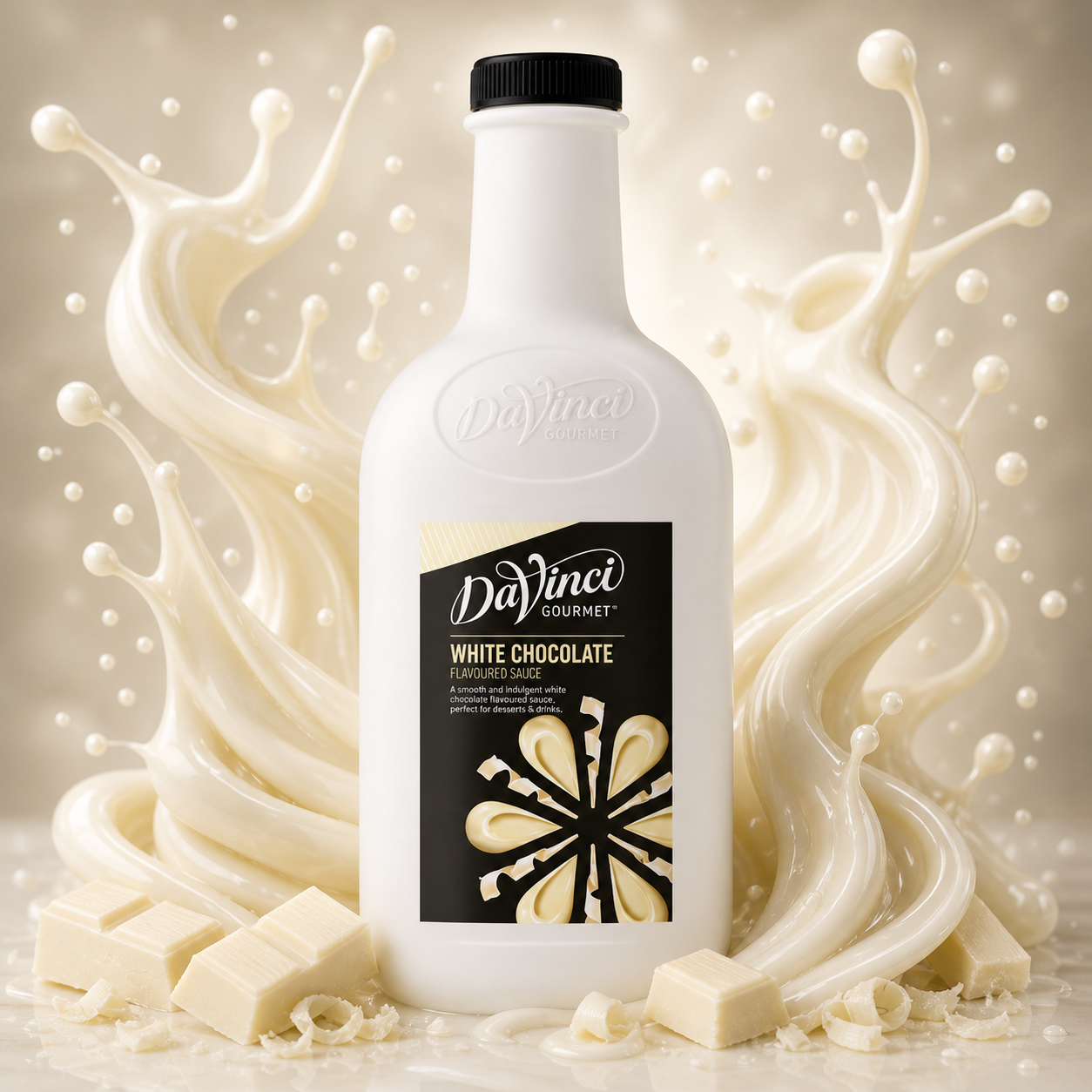 Davinci White Chocolate Dessert Topping Sauce - 2L