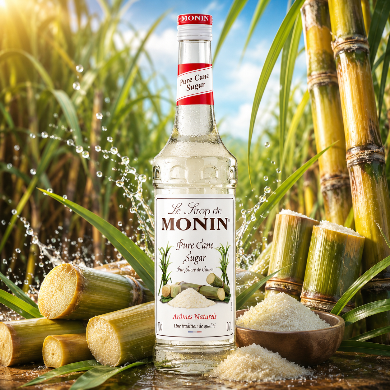 Monin Sugar Cane Syrup - 700ml