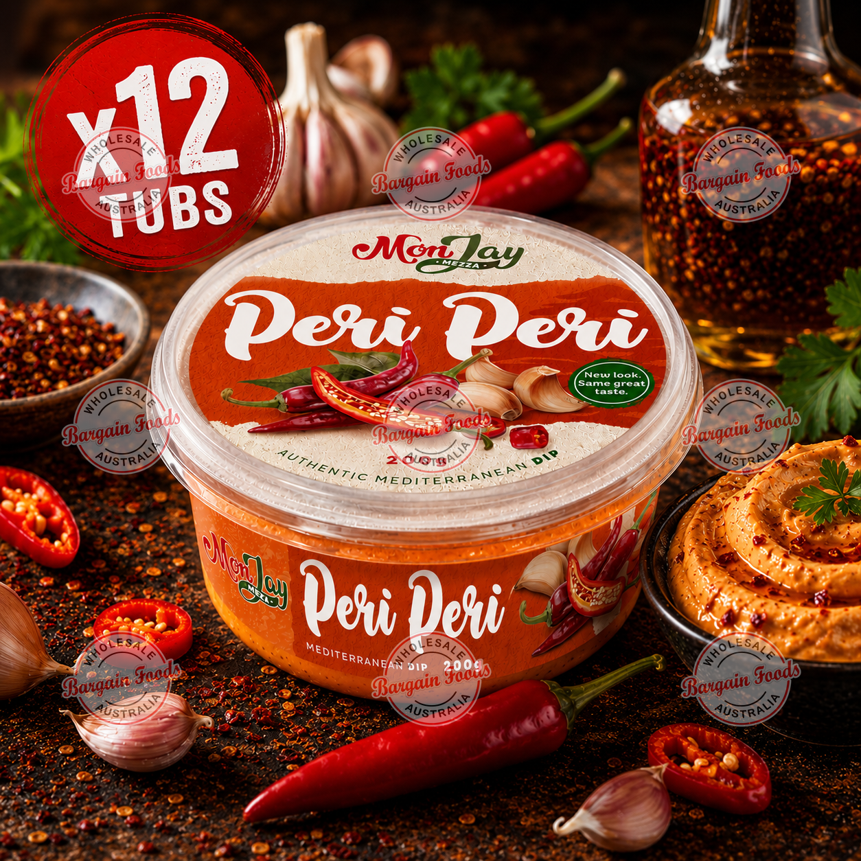 Monjay Mezza Perri Perri Dip - 200g