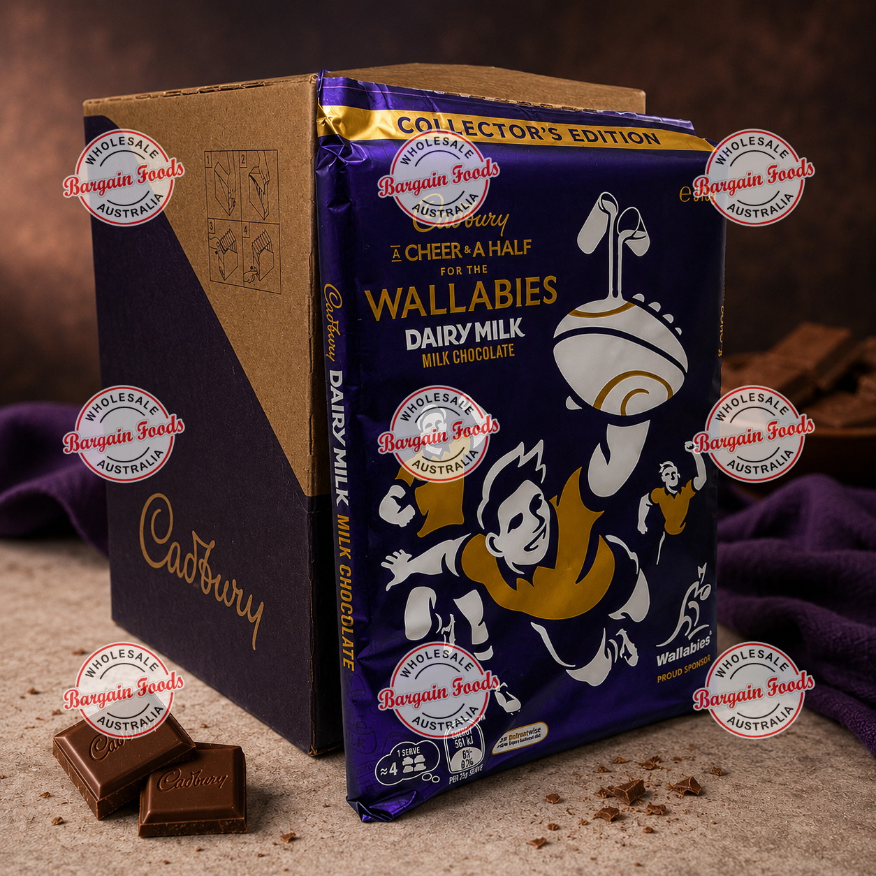 Cadbury Milk Chocolate Block - 315g x11 (BULK) BB 06/2026