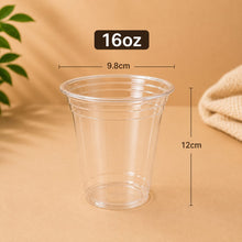 Clear Pet Cup 16oz 98mm Top - 1000pcs (BULK)