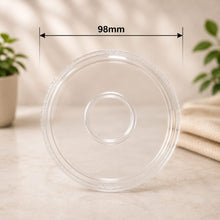 Clear Dome Lids 98mm Top - 1000pcs (BULK)
