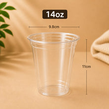 Clear Pet Cup 14oz 98mm Top - 1000pcs (BULK)