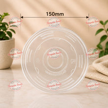 Salad Bowl Frosted Plastic 150mm Lids HOT FOOD - 300pcs (BULK)