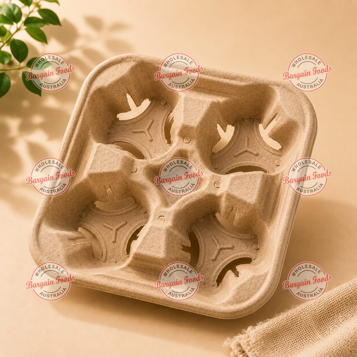 Egg Board 4 Cups Cup Trays - 300pcs (BULK)